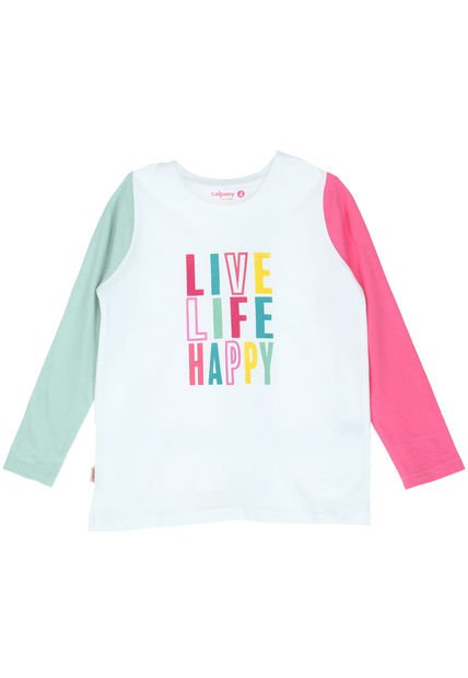 Polera Niña Livehappy Multicolor Calpany