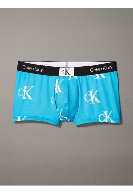 Bóxer Low Rise Trunk CK96 Azul Calvin Klein