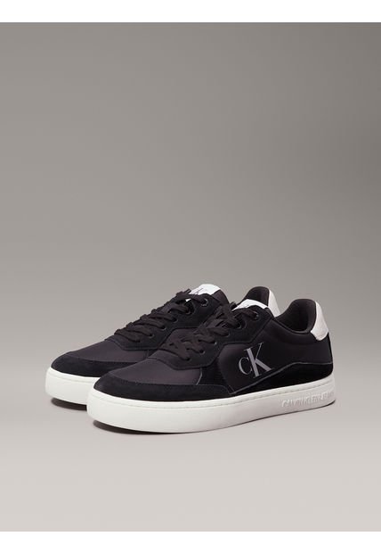 Zapatilla Classic Cupsole Iconic Nylon Negro Calvin Klein