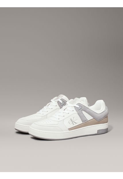 Zapatilla Basket Cup Low Laceup Authenti Blanco Calvin Klein