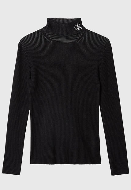 Sweater Calvin Klein Jeans Negro - Calce Slim Fit - Compra Ahora | Dafiti  Chile