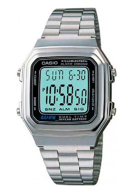 Reloj Casual Plateado Casio