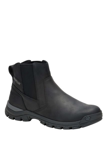 Botin Cuero Hombre Threshold Chelsea Negro CAT