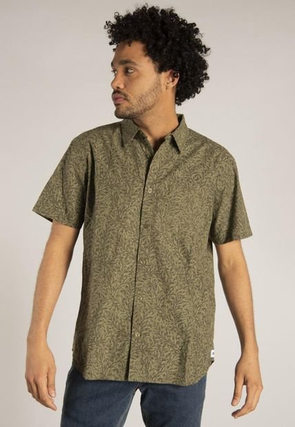 Camisa M/C Hombre Foundation S/S Ao Sh Verde CAT