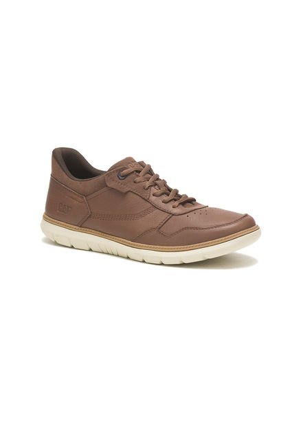 Zapatilla Cuero Hombre Roamer 2.0 Sport Café CAT