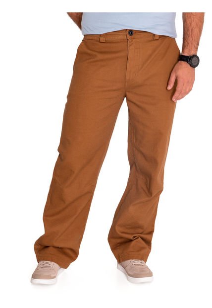 Pantalón Hombre Twill Carpenter Straight Café CAT