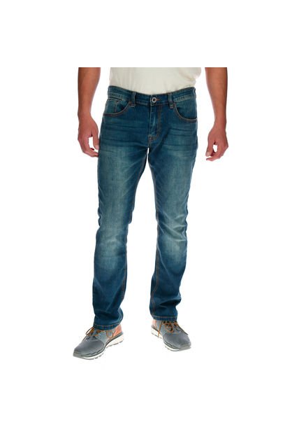 Jeans Hombre Ninety Eight Slim Azul CAT