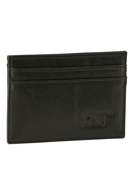 Billetera CueroUnisex Mexico Cardholder Negro CAT