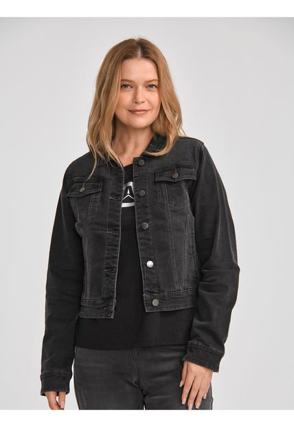 Chaqueta Mujer W Foundation Denim Jacket Gris CAT