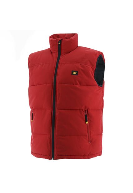 Parka Sin Mangas Hombre Arctic Zone Vest Rojo CAT