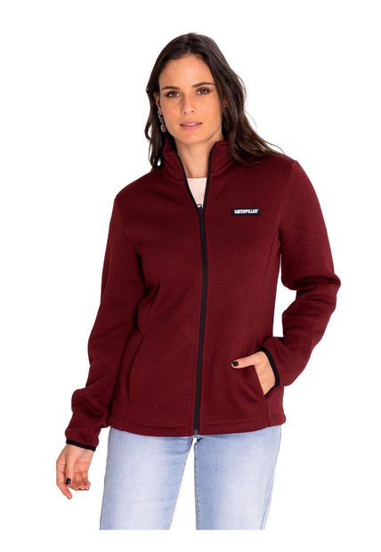 Polar Casual Mujer W Foundation Sweater Fleece Rojo CAT