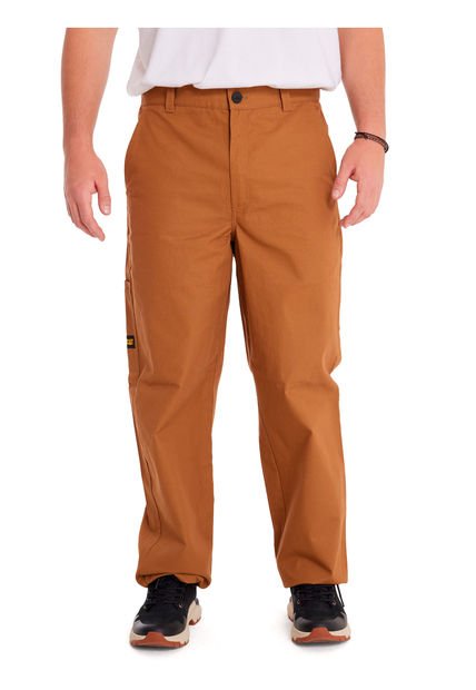 Pantalón Hombre Relaxed Twill Utility Pant Café CAT