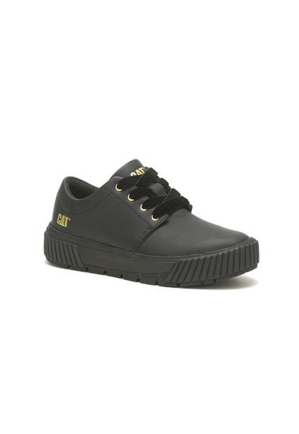 Zapatilla Mujer Downlink Canvas Negro CAT