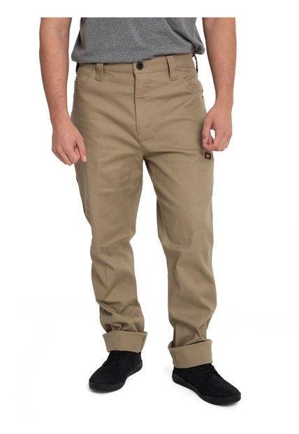 Pantalón Hombre Stretch Canvas Utility Café CAT