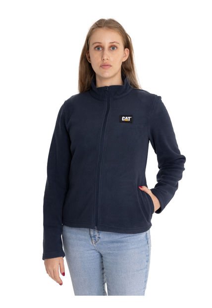 Polar Mujer Microfleece Full Zip Azul Marino CAT