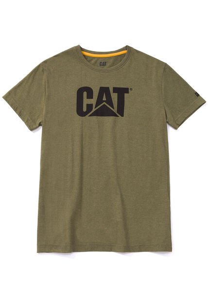 Polera Manga Corta Mujer Women'S Tm Logo Tee Verde CAT