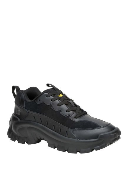 Zapatilla Cuero Hombre Intruder Lite Negro CAT