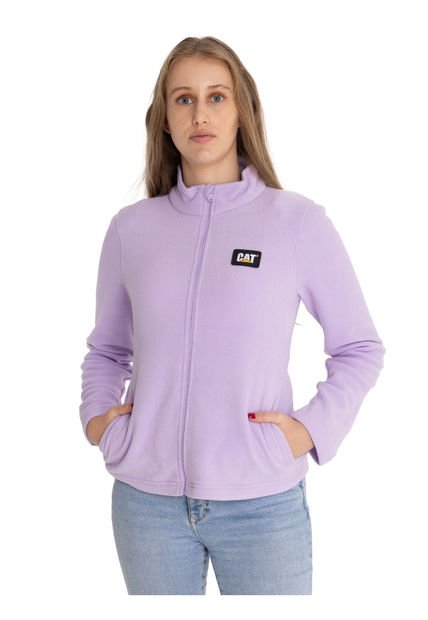 Polar Mujer Microfleece Full Zip Lila CAT