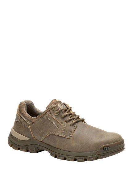 Zapatilla Cuero Hombre Threshold Low Café Oscuro CAT