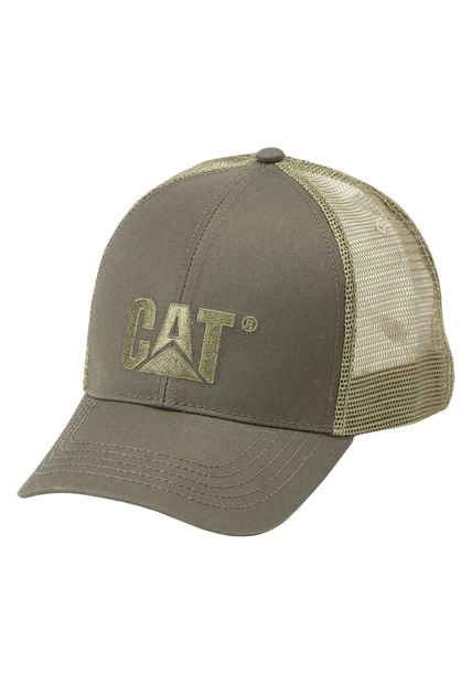 Jockey Hombre Raised Logo Cap Verde Cat