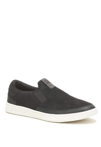 Slip On Gamuza Hombre Pause Sport Slip On Negro CAT