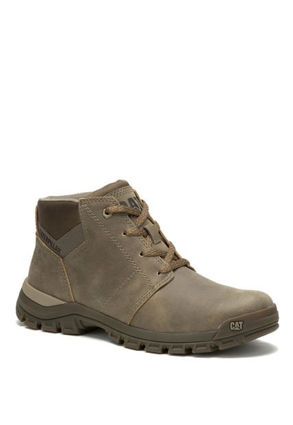 Botin Cuero Hombre Threshold Chukka Café CAT