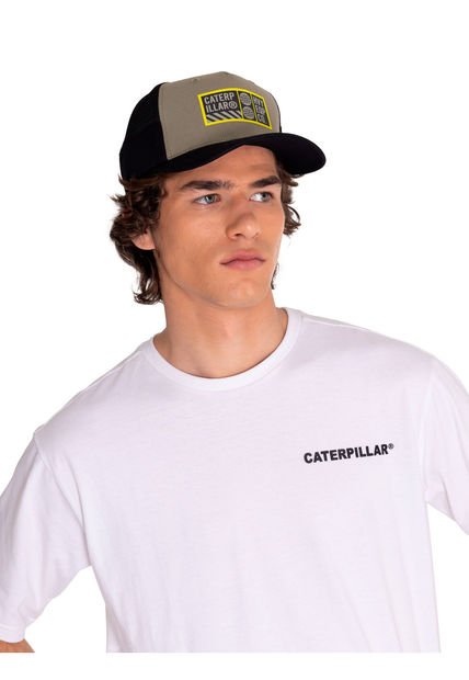 Jockey Verde 5-Panel Trucker Hombre Cat