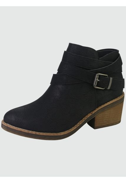 Botin Camp-37 Casual Negro Chalada