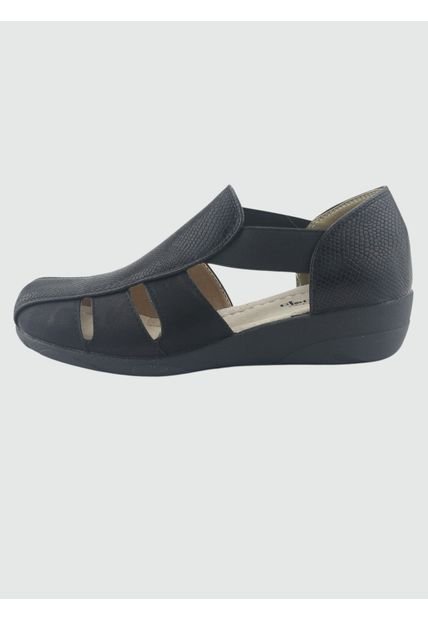 Sandalia Mira-1 Comfort Negro Chalada