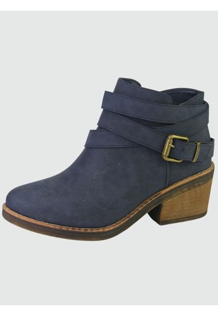 Botin Camp-37 Casual Azul Chalada