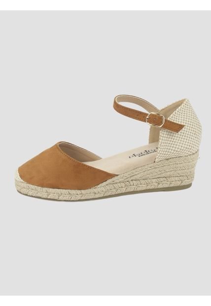 Zapato Chalada Mujer Parati-10 Camel Casual