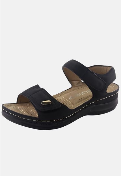 Sandalia Kon-15 Comfort Negro Chalada