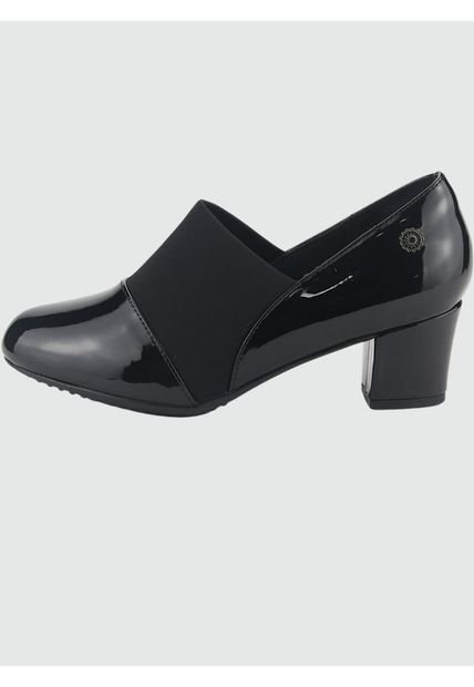 Mocasin Flexi-43 Casual Negro Chalada