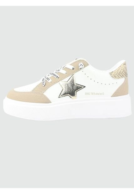 Zapatilla Candy-36 Casual Blanco Chalada