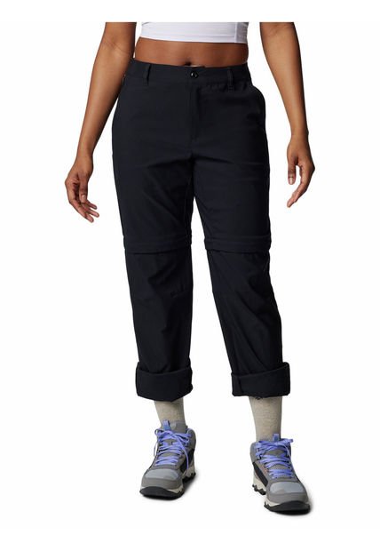 Pantalón Mujer Leslie Convert Negro Columbia