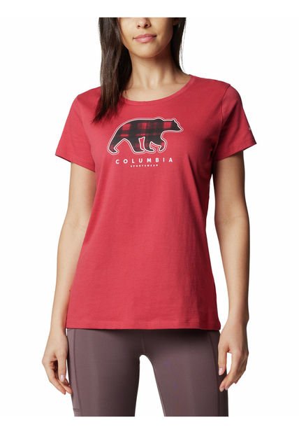 Polera Mujer Daisy Days Graphic Rojo Columbia