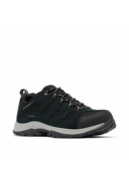 Zapatilla Hombre Crestwood Waterproof Negro Columbia