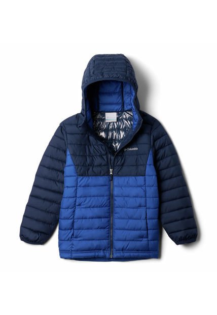 Parka Niño Powder Lite Ii Hooded Azul Columbia