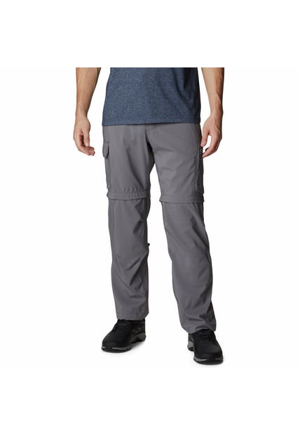 Pantalón Hombre Silver Convertible Gris Columbia