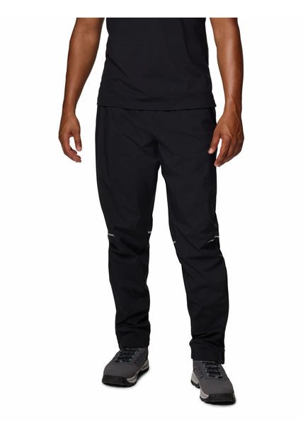 Pantalón Hombre Hazy Trail Ii Rain Negro Columbia