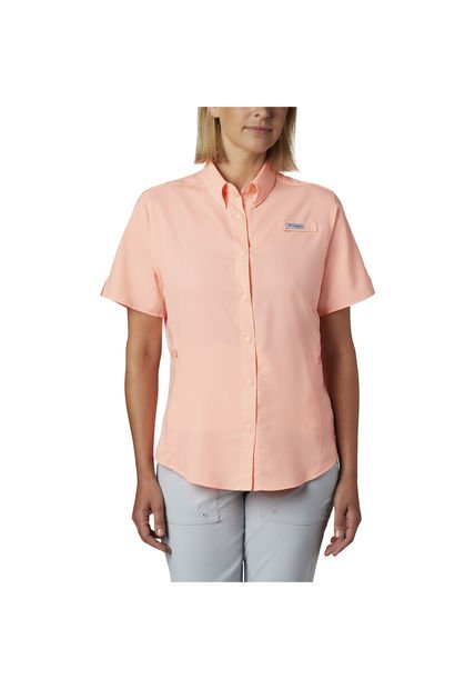 Blusa M/C Mujer Tamiami Ii Ss Shirt Rosado Columbia