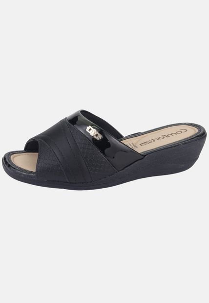 Sandalia 2296401 Casual Negro Comfortflex