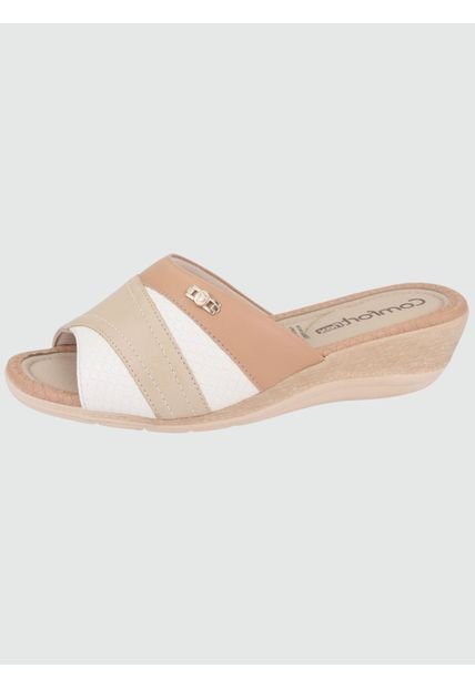 Sandalia 2296401 Casual Marfil/Creme Comfortflex