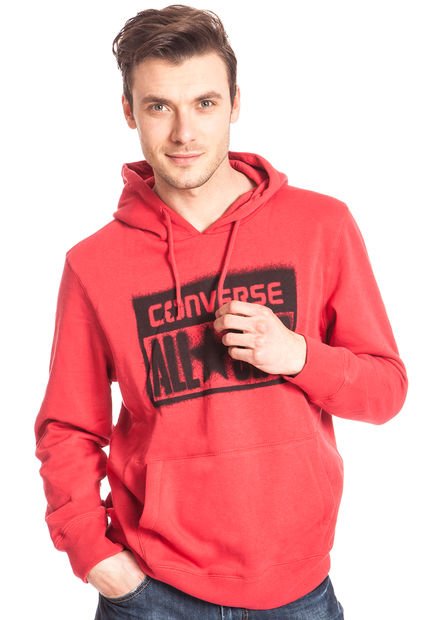 Poleron Converse Hoodie Rojo