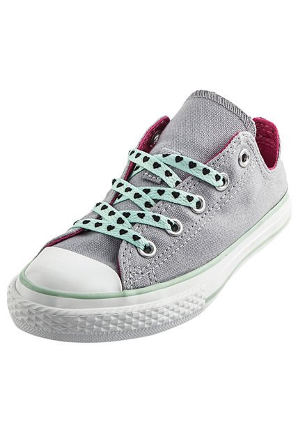 Zapatilla Converse Chuck Taylor All Star Double Tongue Gris