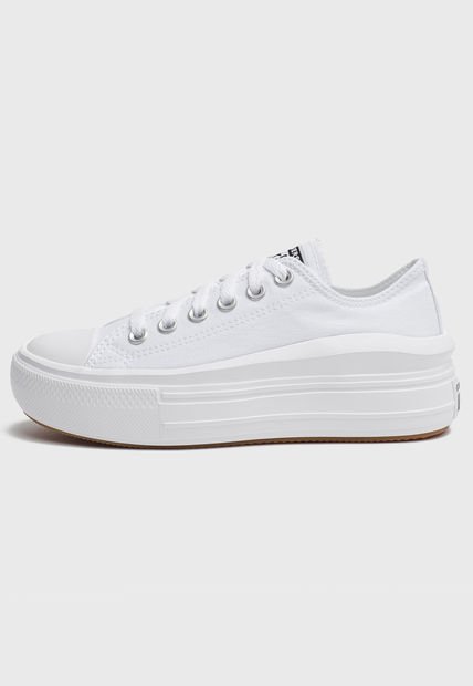 Solid fashion white converse