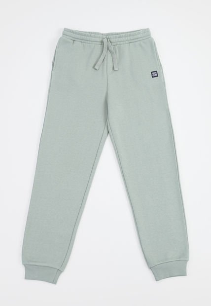 Pantalón De Buzo Niño Teen Basico Verde Corona