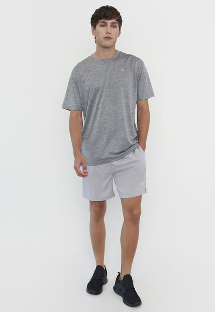 Short Hombre Deportivo Gris Básico Corona