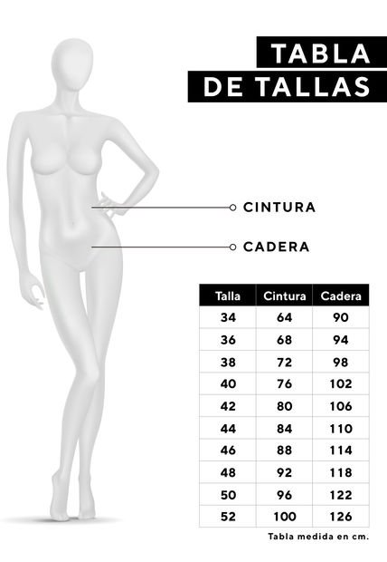 Talla fashion 6 de pantalon mujer