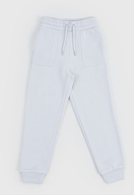 Pantalón De Buzo Niño Kids Basico Gris Corona